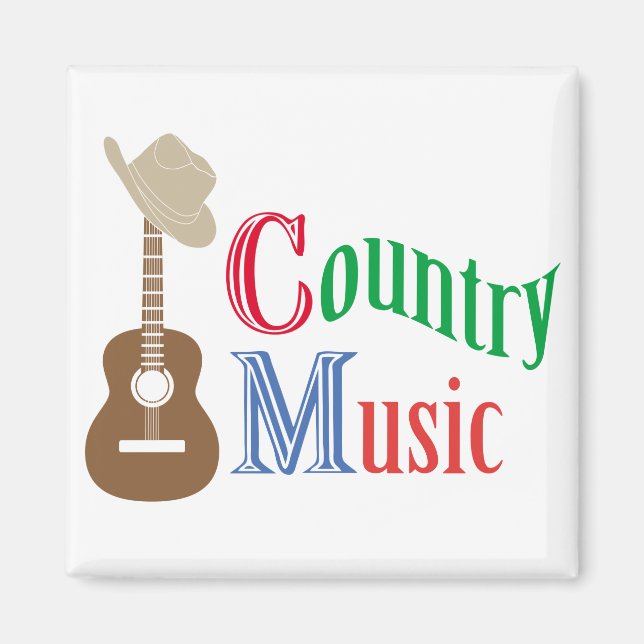 Country music magnet (Front)
