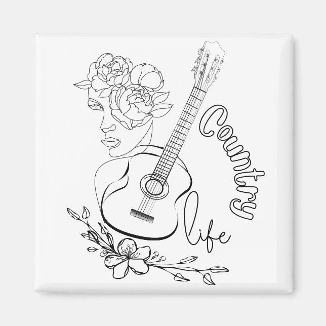 Country Music Magnet (Front)