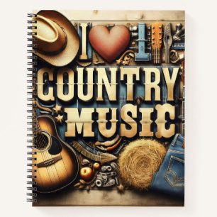 Country music. notebook