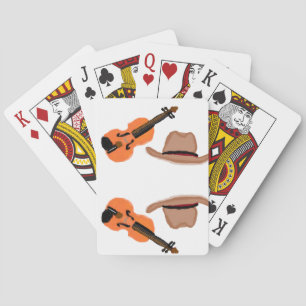 Country Music playing cards
