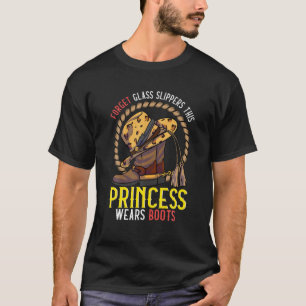 Country Music Princess Cowgirl Boots Rodeo Princes T-Shirt