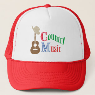 Country music trucker hat