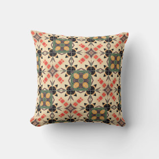 Country Pattern Throw Pillow