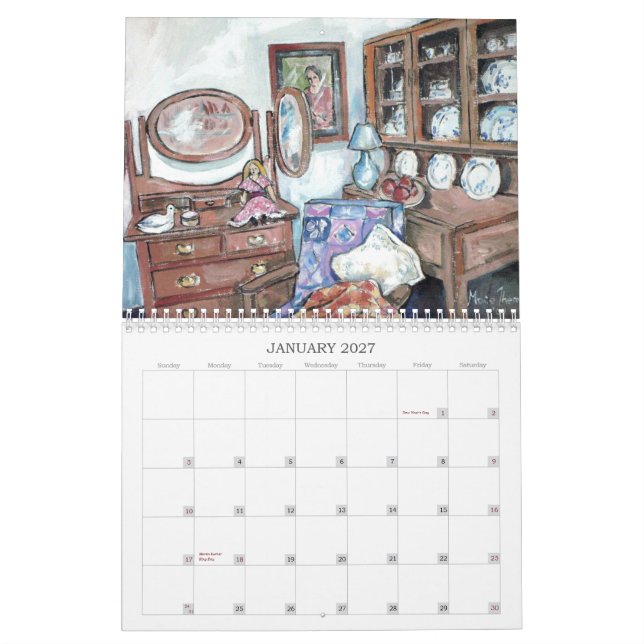 Country Pleasures Calendar (Jan 2027)