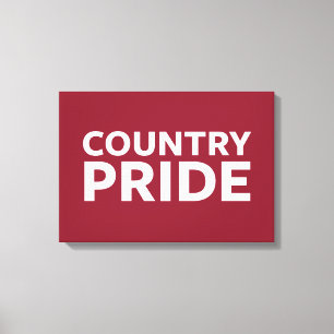 Country Pride Canvas Print