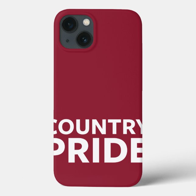 Country Pride Case-Mate iPhone Case (Back)