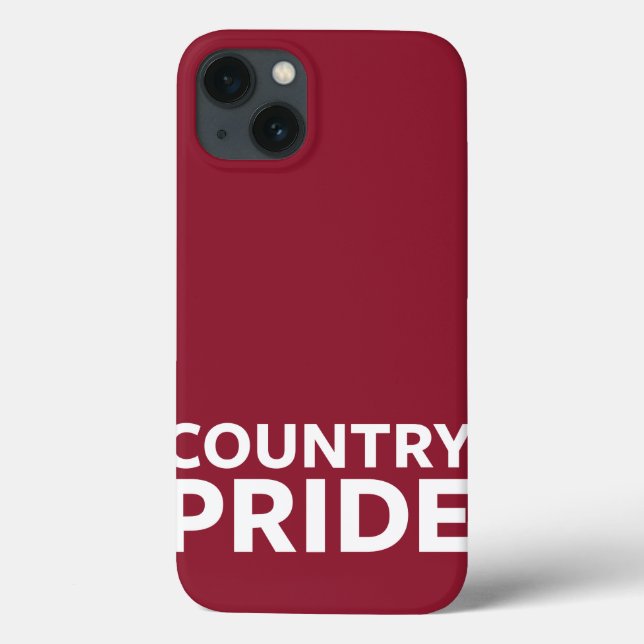 Country Pride Case-Mate iPhone Case (Back)
