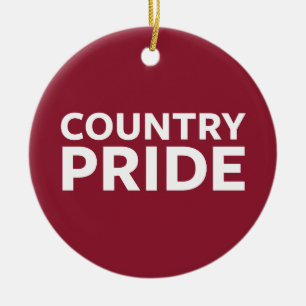 Country Pride Ceramic Tree Decoration