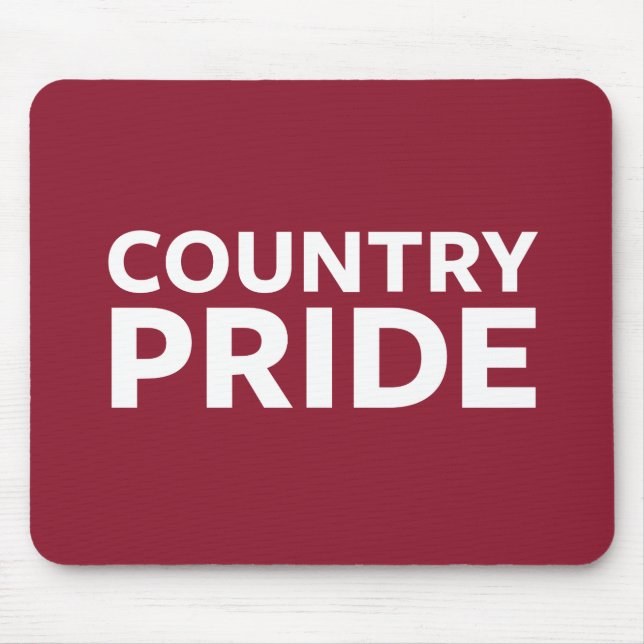 Country Pride Mouse Mat (Front)