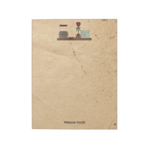 Country Primitives Large Notepad