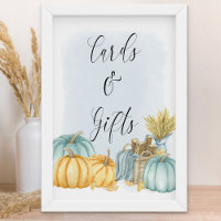 Country Pumpkin Fall Cards and Gifts