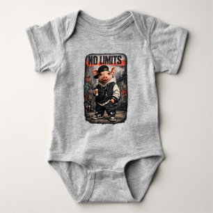Country raised, city cool - baby bodysuit