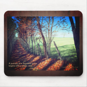 "Country Road” Fine Art Landscape Mouse Mat