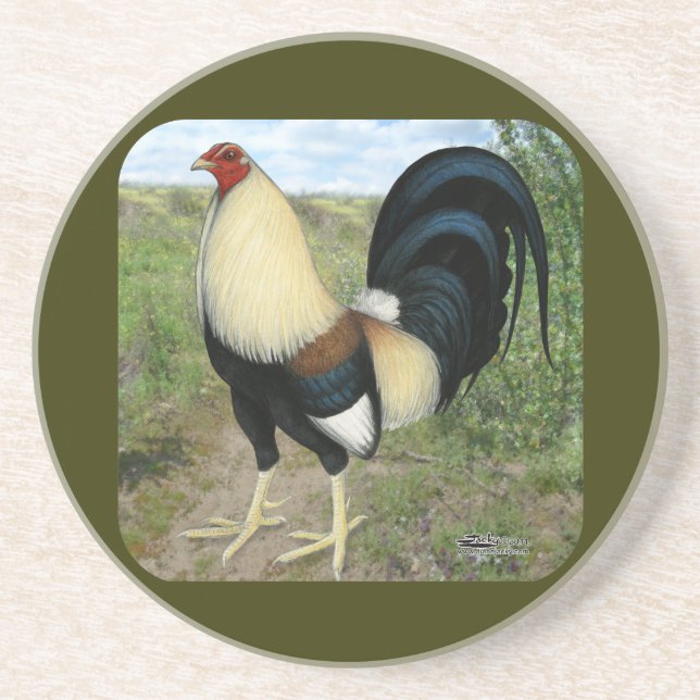 Country Road Gamecock Coaster (Front)