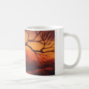 Country Road Mug rural sunrise sunset bare tree