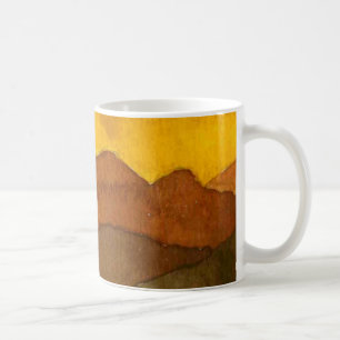 Country Road Mug rural sunrise sunset rocky hills