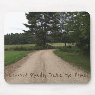 Country Roads Mouse Pad