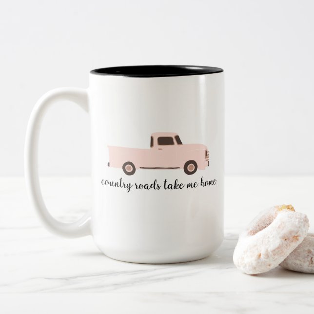 Country Roads Mug (With Donut)