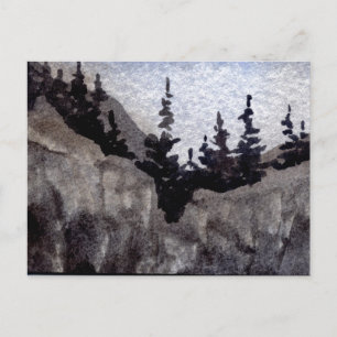 "" Country Roads Postcard
