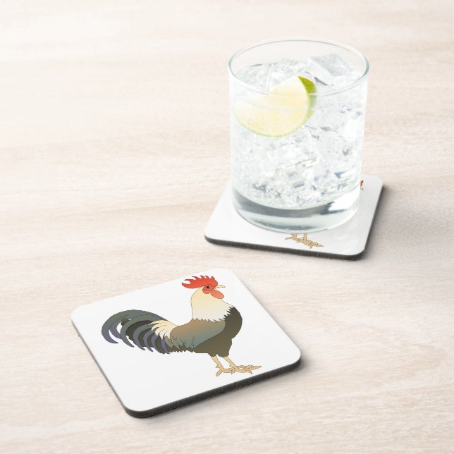 Country Rooster Coaster (Right Side)