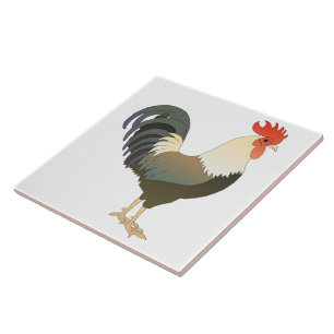 Country Rooster Tile