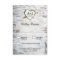 Country Rustic Birch Tree Bark Wedding RSVP Cards