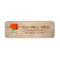 Country Rustic Mason Jar Flowers Address Labels