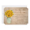 Country Rustic Mason Jar Sunflowers Wedding