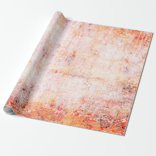Country Rustic Vintage Distressed White Texture Wrapping Paper