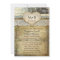 country rustic wedding invitations