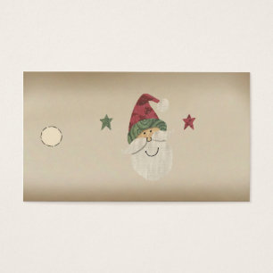 Country Santa Hang Tag