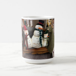 COUNTRY SNOWMAN CHRISTMAS MUG