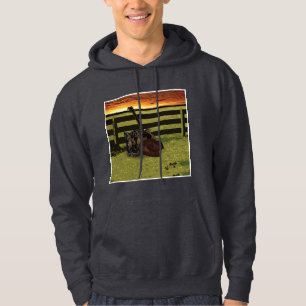 "Country Soul Sunset" Western Vibes Hoodie