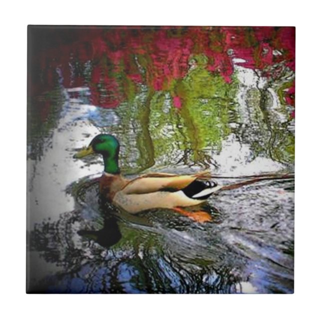 Country Southern Duck Tile (Front)