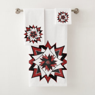 Country Star Bath Towel Set