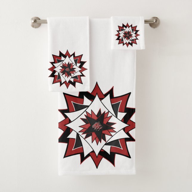 Country Star Bath Towel Set (Insitu)