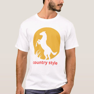 Country Style Design  T-Shirt
