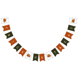 Country Style Halloween Bunting