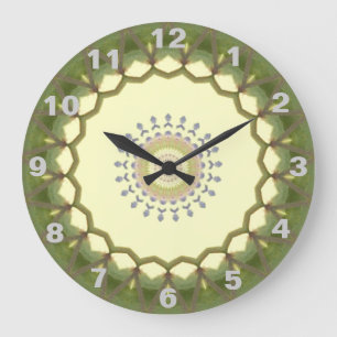 Country style Kaleidoscope Clock