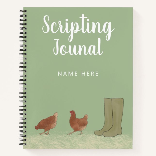 Country style scripting journal (Front)