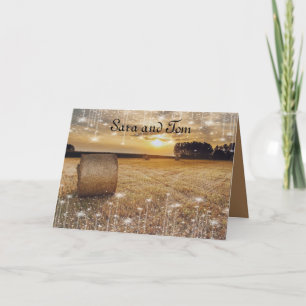 Country Style Wedding Invitation