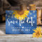 Country Sunflower & String Lights Save the Date