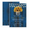 Country Sunflowers Jar Navy Blue Barn Wedding