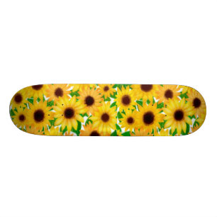 Country Sunflowers Skateboard