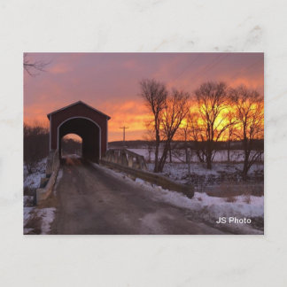 Country Sunrise Postcard