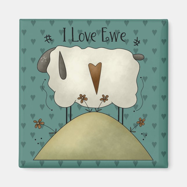 Country Sweethearts Magnet (Front)