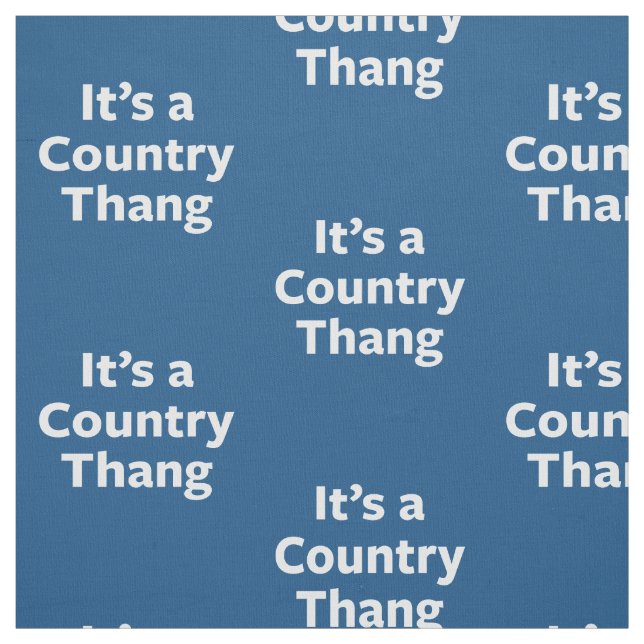 Country Thang Fabric (Swatch)