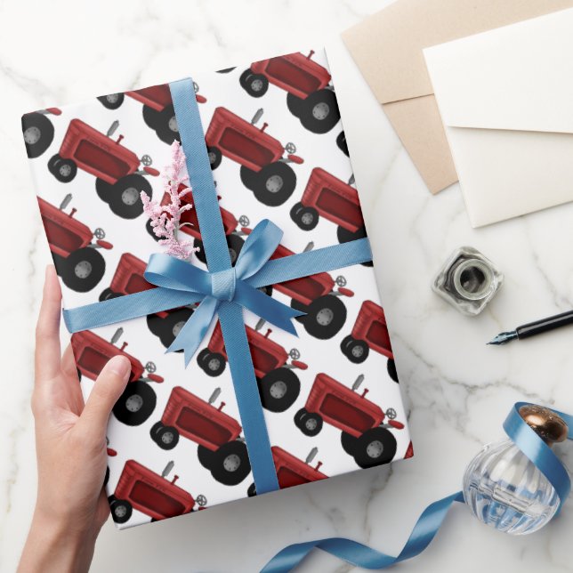 Country Tractors fun wrapping paper (Gifting)