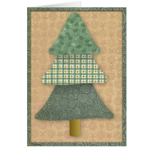 Country Tree Christmas Card (Front)