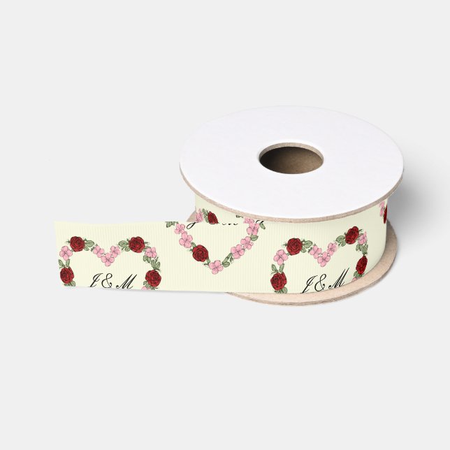 country wedding grosgrain ribbon (Spool)